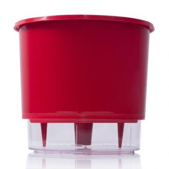 VASO AUTOIRRIGAVEL 04 VERMELHO