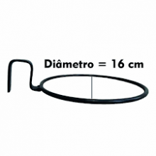 ARGOLAS METAL PARA SUPORTE VASO 12 CM - 511480