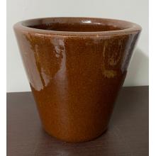 CACHEPOT CER E121 20X19 CARAMELO - 511504