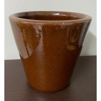 CACHEPOT CER E121 20X19 CARAMELO - 511504