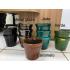 VASO CER P/ VIOLETA E111 10X12 METAL GRAZE - 511685
