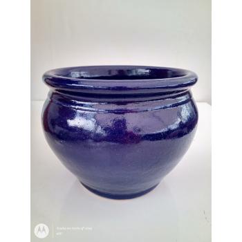CACHEPOT CER E 147 G 15AX20B AZUL - 532035