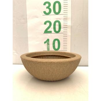 VASO PLAST INFINITY CONCHA 9X24,70X12,10 AREIA - 533724