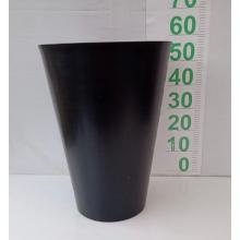 VASO POLI HAVANA PRETO CARVAO 45X38X22 HAP1 N1 - 533743