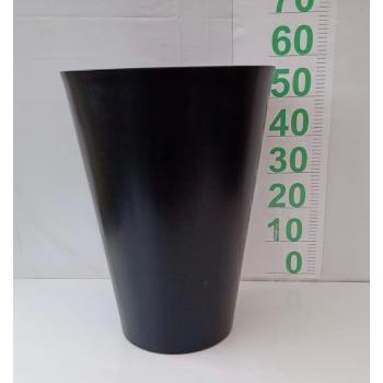 VASO POLI HAVANA PRETO CARVAO 45X38X22 HAP1 N1 - 533743