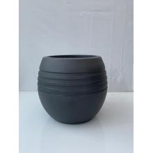 VASO POLI OVAL JATEADO MINI CHUMBO - 533856
