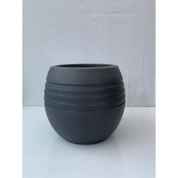 VASO POLI OVAL JATEADO MINI CHUMBO - 533856
