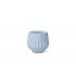 VASO PLAST ORIGAMI REDONDO 22 AZUL CELESTE - 522772