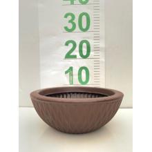 VASO PLAST INFINITY CONCHA 9X24,70X12,10 TABACO - 632600