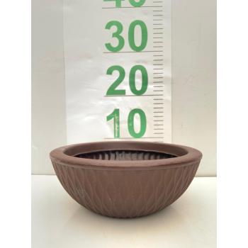 VASO PLAST INFINITY CONCHA 9X24,70X12,10 TABACO - 632600