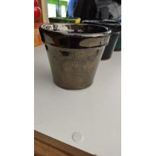 VASO CER P/ VIOLETA E111 10X12 METAL GRAZE - 511685